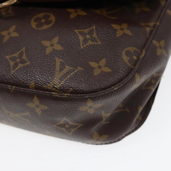 LOUIS VUITTON Monogram Saint Cloud GM Shoulder Bag M51242 LV Auth yk14635 - Picture 4 of 16